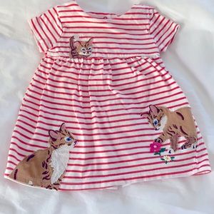 Baby Boden Kitten Dress